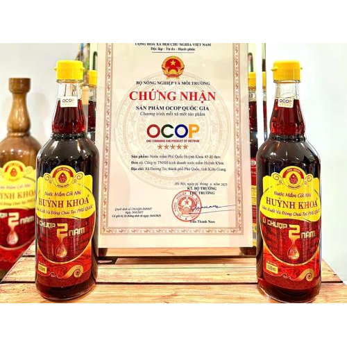 HUYNH KHOA 45°N - Traditional Fish Sauce