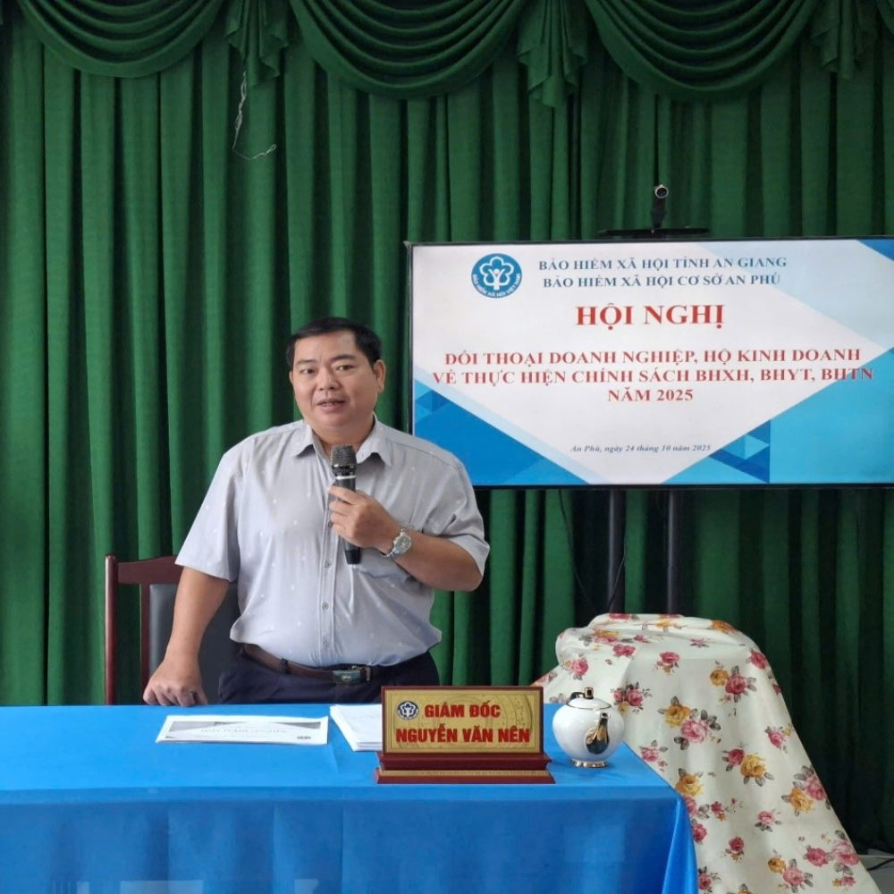 An Phú: Đối Thoại Doanh Nghiệp, Hộ Kinh Doanh Về Thực Hiện Chính Sách BHXH, BHYT, BHTN Năm 2025