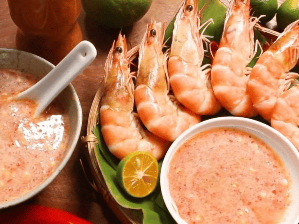 Hải sản, rau củ