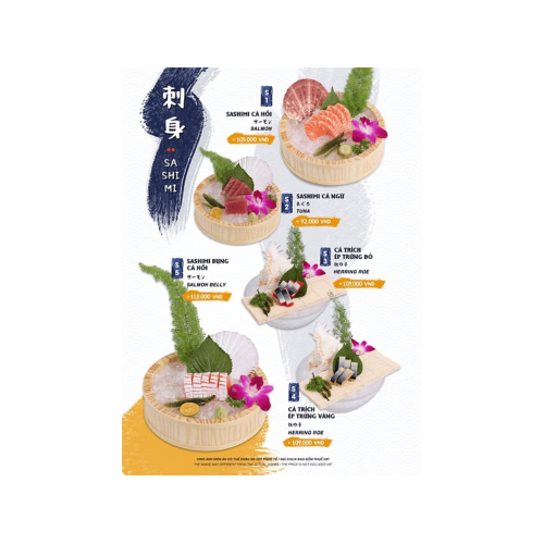 Món ăn nổi bật nên thử tại Ikigai Sushi