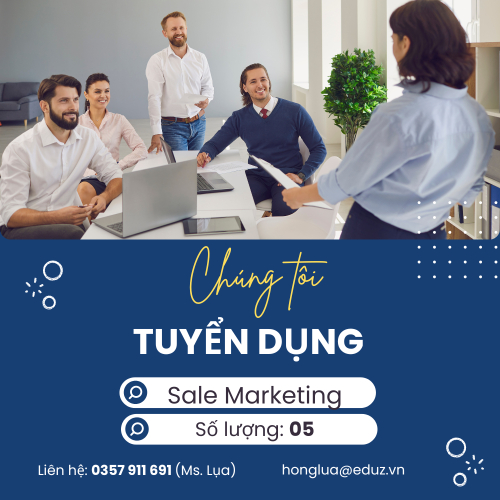 Thông Báo Tuyển Dụng - Sale Marketing