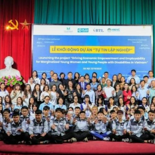 Khởi Động Dự Án  Tự Tin Lập Nghiệp