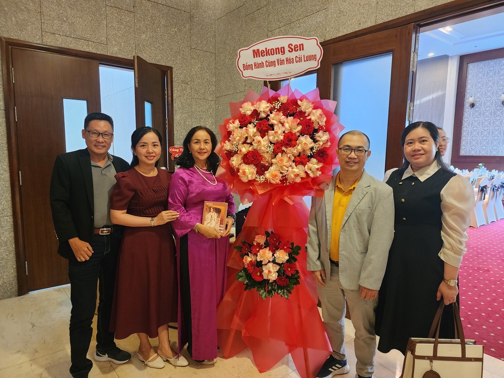 Mekong Sen góp mặt cùng nghệ thuật truyền thống