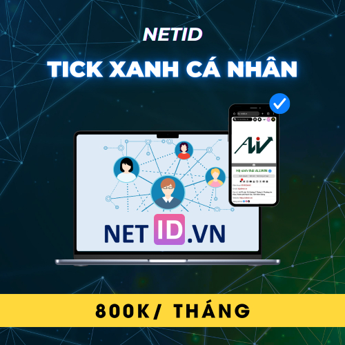 Tài Khoản NetID Tick Xanh Cá Nhân