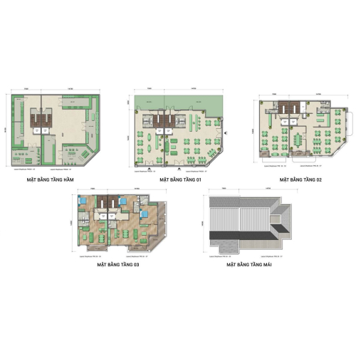 Sản phẩm dự án Xanh Boutique - Xanh Island Cát Bà