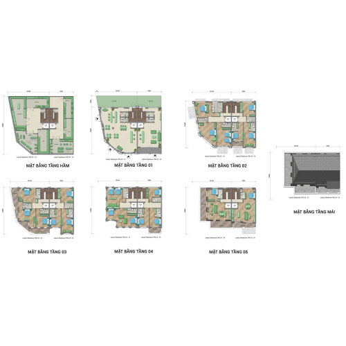 Sản phẩm dự án Xanh Boutique - Xanh Island Cát Bà