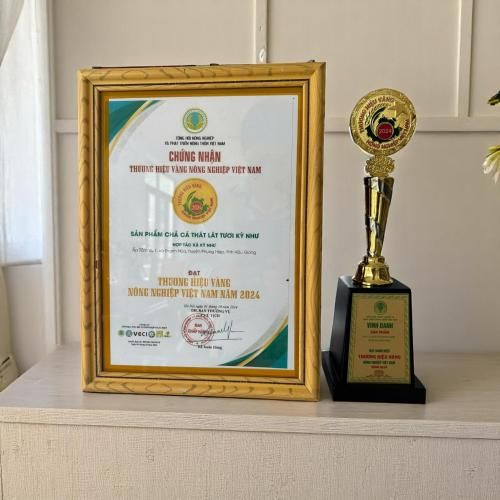 Chứng Nhận Thương Hiệu Vàng Nông Nghiệp Việt Nam