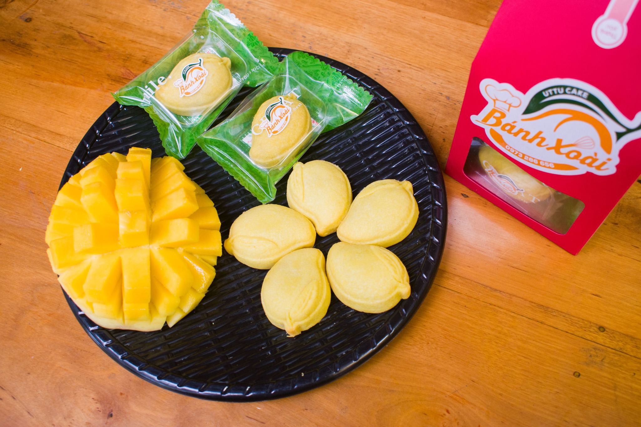 1. Bánh Xoài nướng - Kết tinh tình yêu