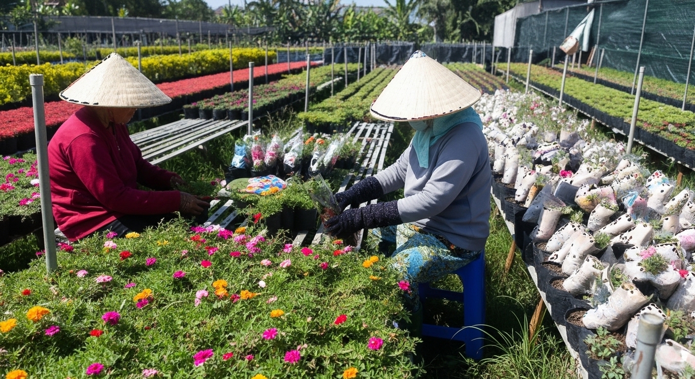 Hoa Mười Giờ - "Tọa độ" check-in triệu like dân dã