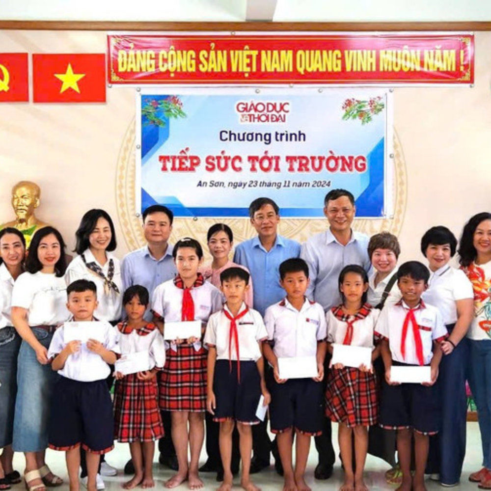 Tiếp Sức Đến Trường Cho Học Sinh Trường Tiểu Học An Sơn, Đặc Khu Kiên Hải
