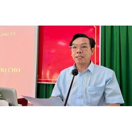 Khai giảng lớp bồi dưỡng lý luận chính trị cho Đảng viên mới năm 2025