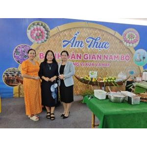 Gian hàng được gửi lời cảm ơn trang trọng