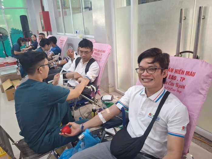 Doanh nghiệp vận động 600 lao động hiến máu