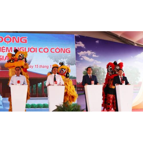 CIC Group tài trợ 5,5 tỷ xây đền tưởng niệm