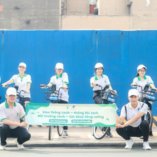 OU Câu Chuyện Xanh: Những Bước Chân Tình Nguyện Vì Cộng Đồng Và Môi Trường
