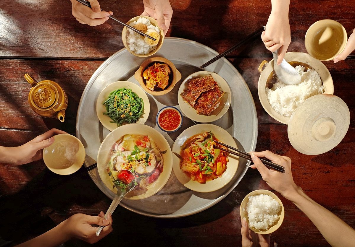 Gian bếp gia đình – Nơi tay nghề được tích lũy bằng năm tháng