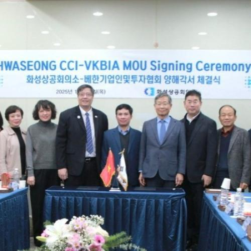 Thúc Đẩy Kết Nối Doanh Nghiệp, Doanh Nhân Hai Nước Việt Nam - Hàn Quốc