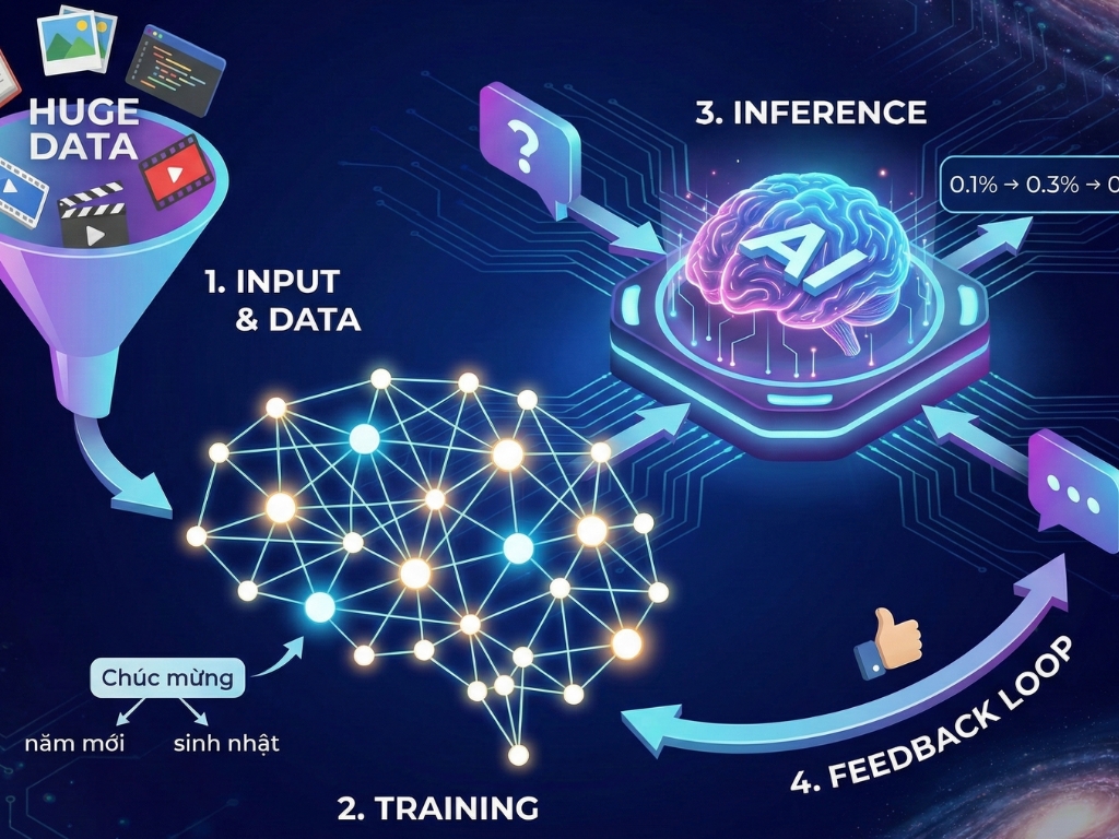 Cơ chế vận hành của AI