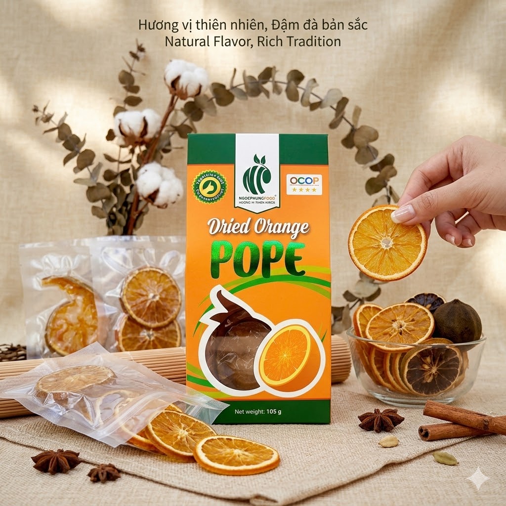 Cam Sấy Dẻo POPE