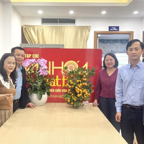 Đoàn Công Tác Liên Hiệp Các Hội Khoa Học Và Kỹ Thuật Việt Nam Thăm Và Làm Việc Với Viện Nghiên Cứu Văn hóa Và Phát Triển, Tạp Chí Điện Tử Văn Hóa Và Phát Triển