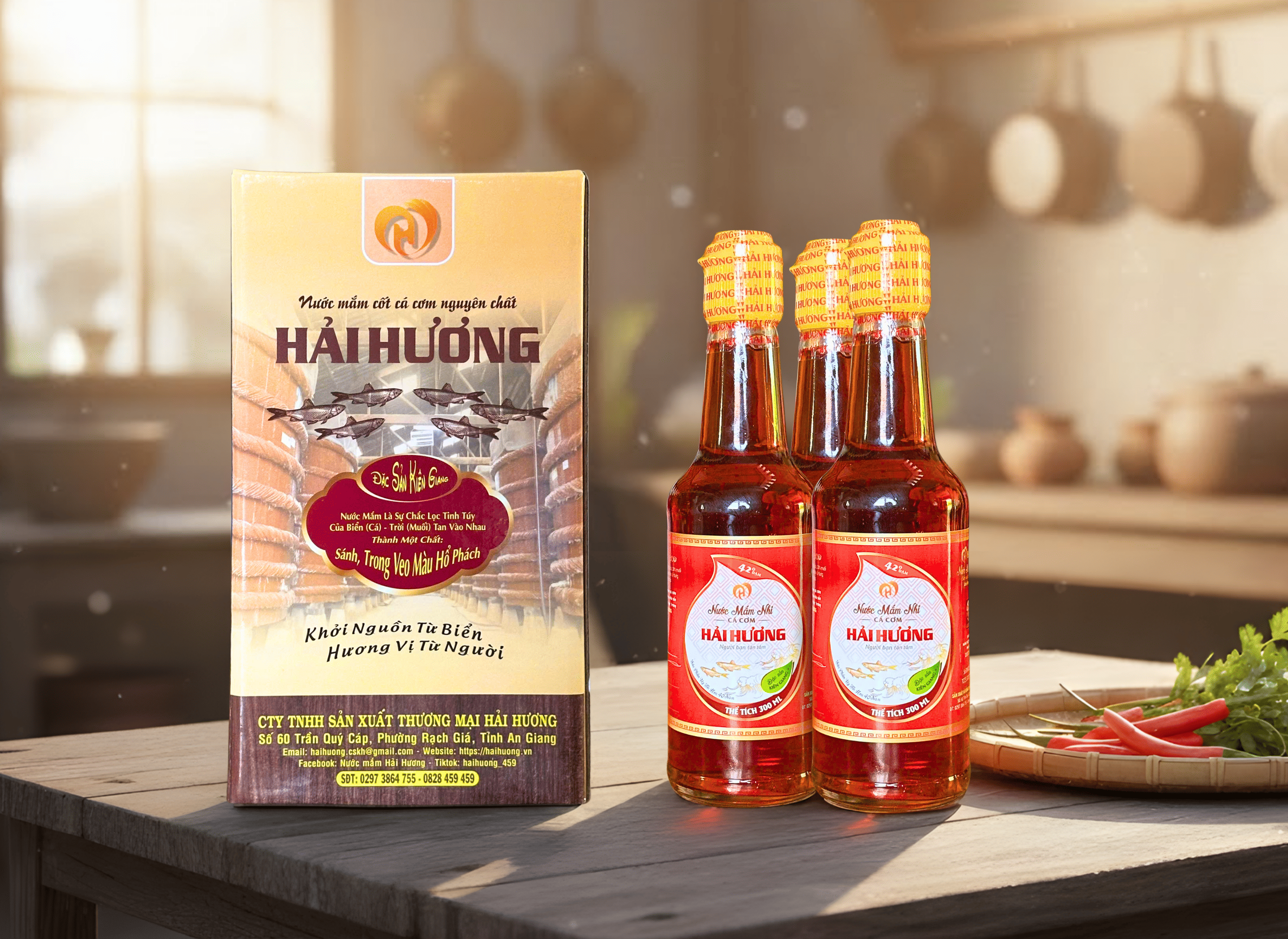 Một chai nước mắm không chỉ được đo bằng thời gian