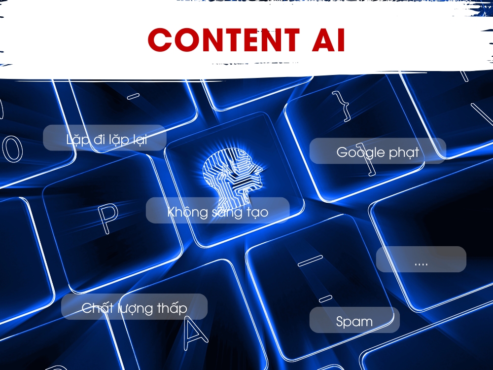 Các site sử dụng content AI tự động với số lượng lớn