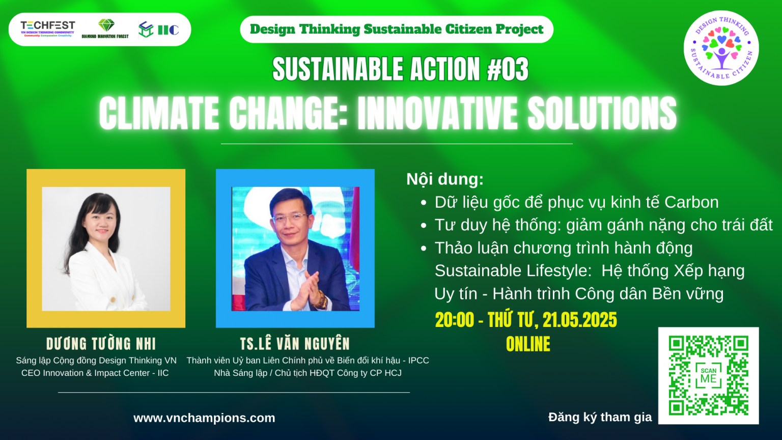 Sustainable Action #03 CLIMATE CHANGE: INNOVATIVE SOLUTIONS