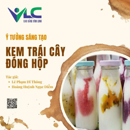 Ý Tưởng Sáng Tạo: Kem Trái Cây Đóng Hộp