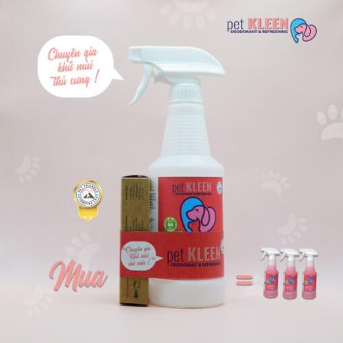 3. Cách Sử Dụng PET KLEEN Để Khử Mùi Chuồng Trại Thú Cưng