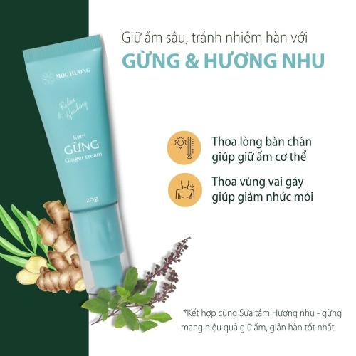 Cách Sử Dụng Kem Gừng Mộc Hương Hiệu Quả Nhất