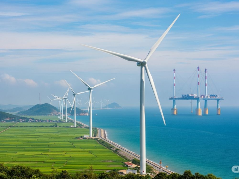 2. Turbine gió công suất lớn