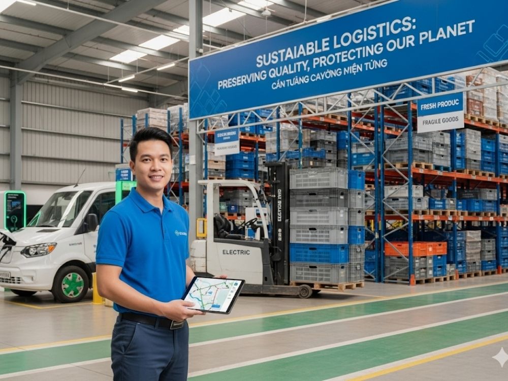 4. Vận chuyển và bảo quản bền vững