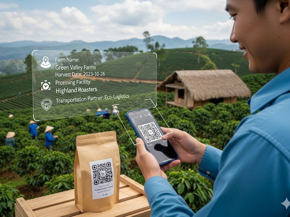 4. Blockchain truy xuất nguồn gốc