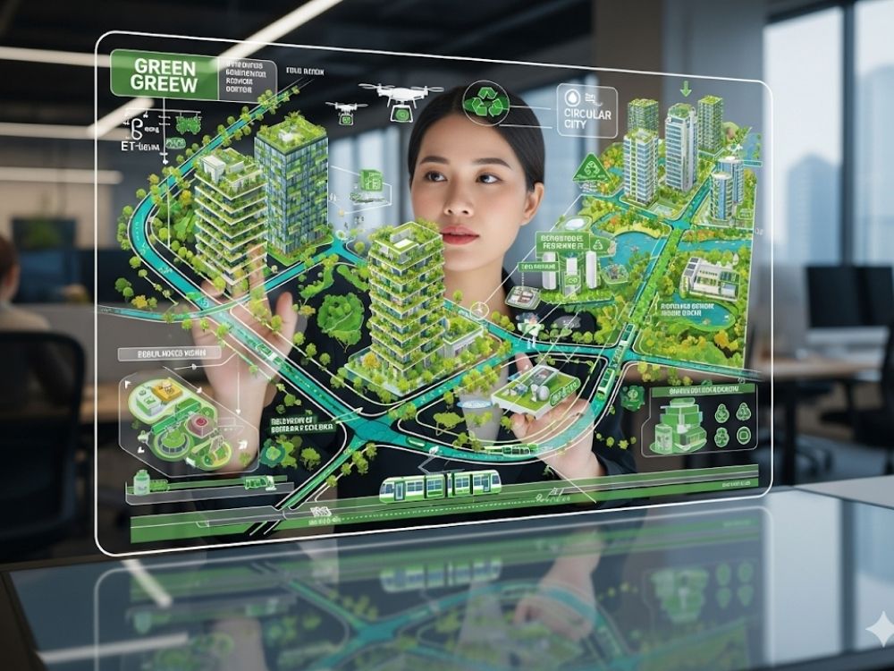 1. Khái niệm đô thị xanh và Circular Cities