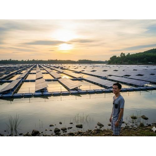 1. Điện mặt trời nổi Hồ Dầu Tiếng