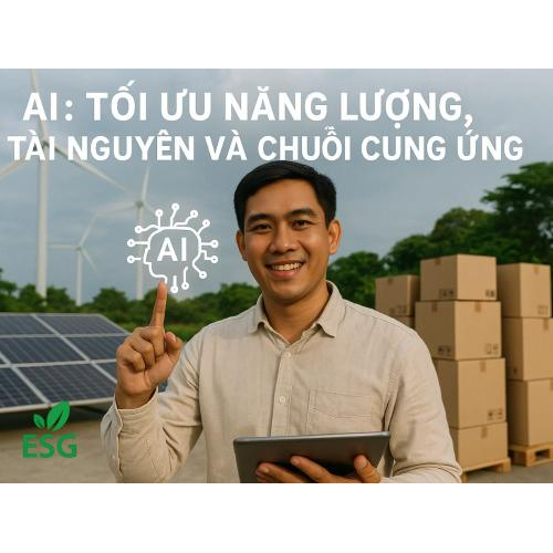 1. AI: Tối ưu năng lượng, tài nguyên và chuỗi cung ứng
