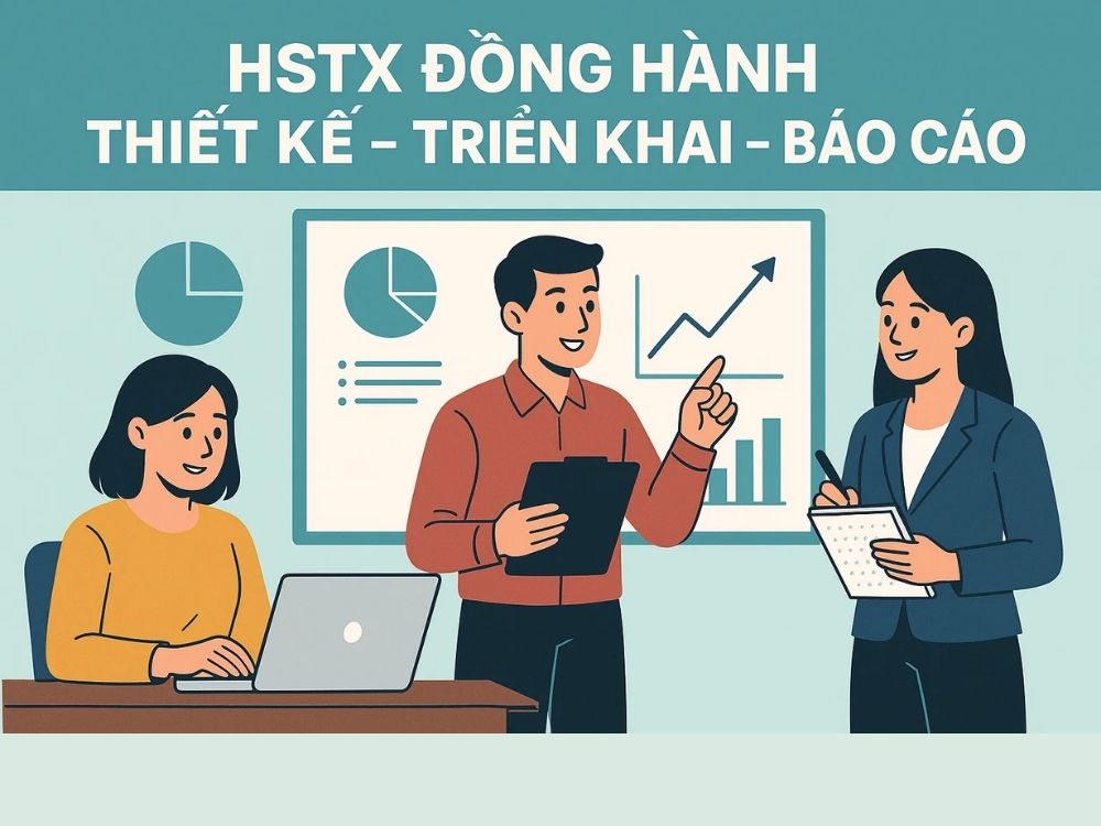 5. HSTX đồng hành thiết kế – triển khai – báo cáo