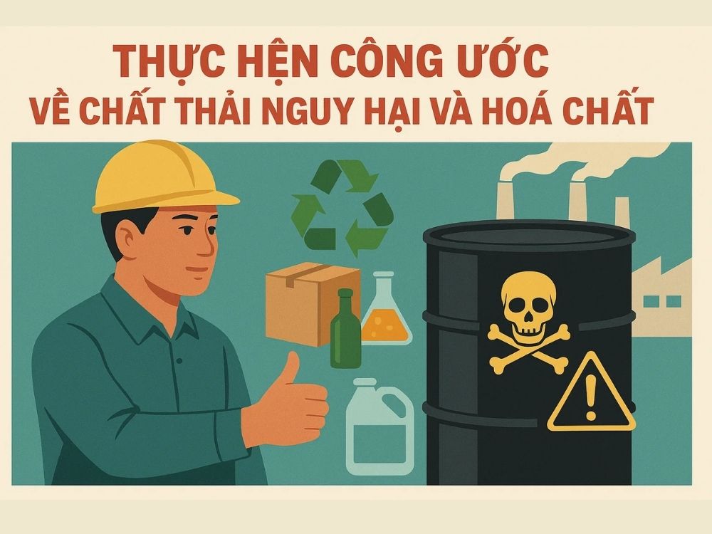 4. Khung công ước cho chất thải nguy hại và hóa chất