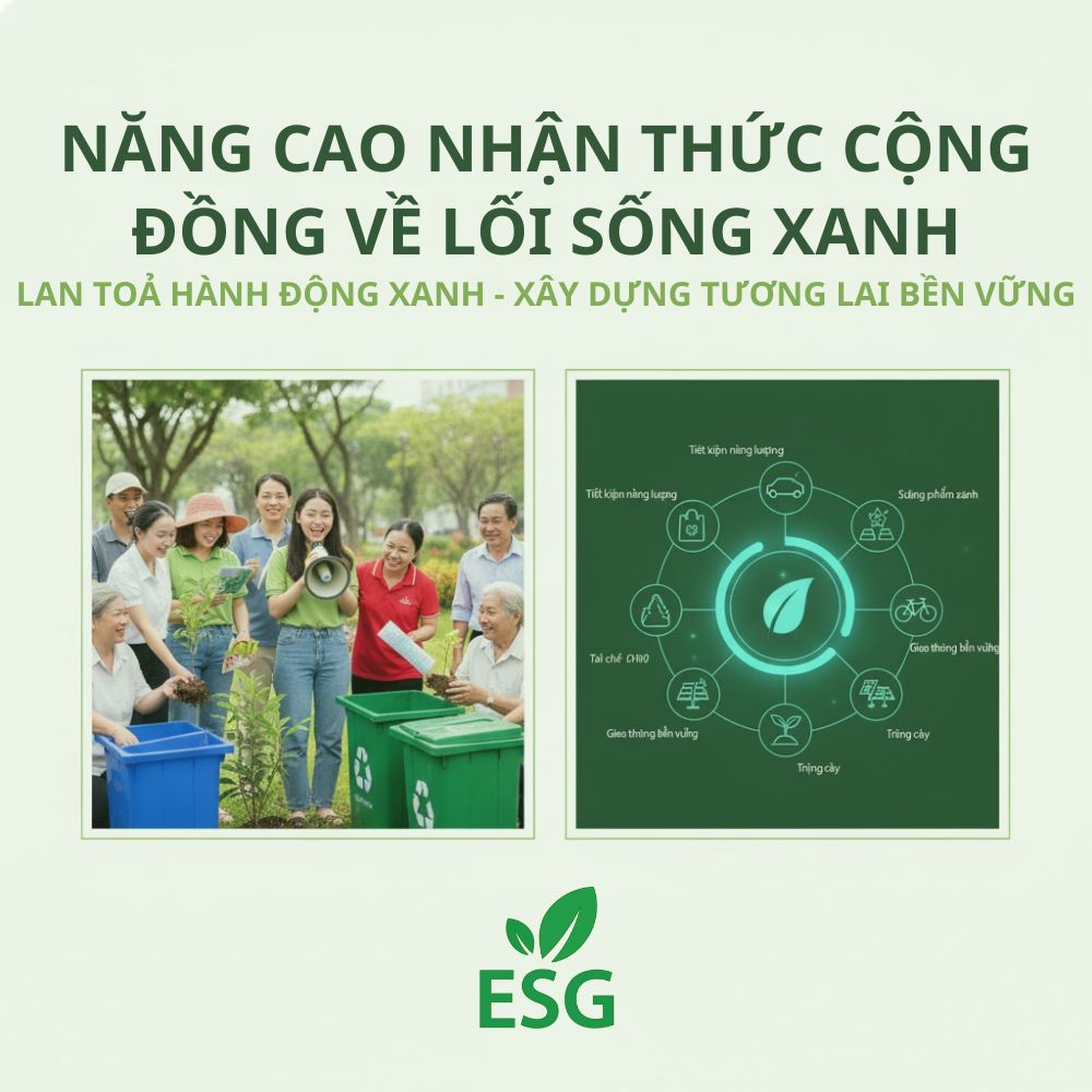 Nâng Cao Nhận Thức Cộng Đồng Về Lối Sống Xanh