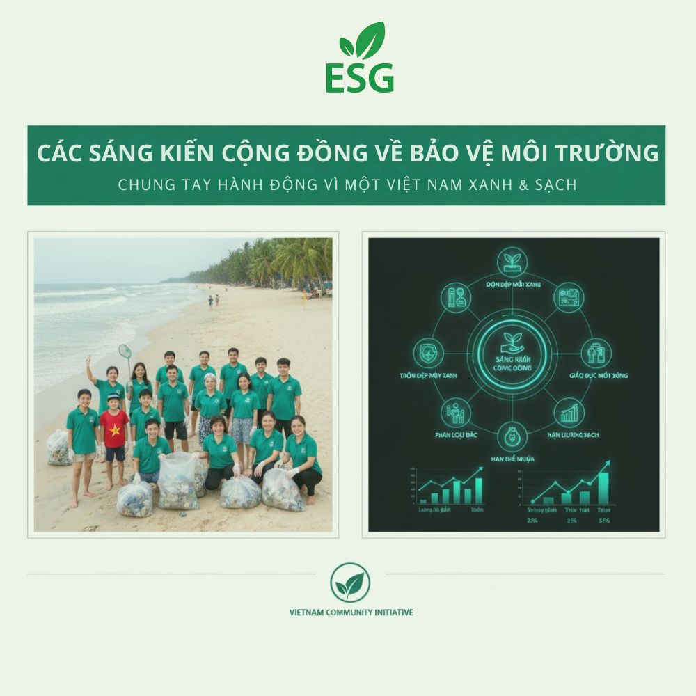 Các Sáng Kiến Cộng Đồng Về Bảo Vệ Môi Trường