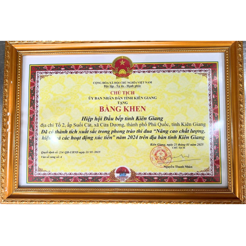 Ghi nhận thành tích và lan tỏa giá trị nghề bếp