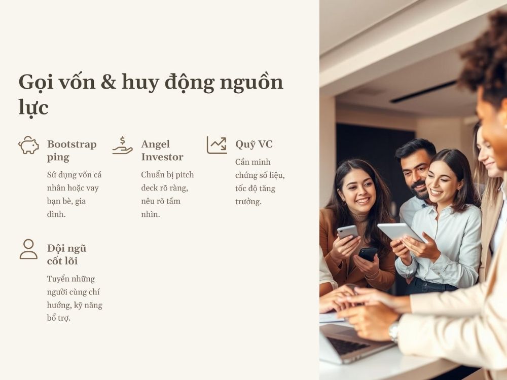 4. Gọi vốn & huy động nguồn lực