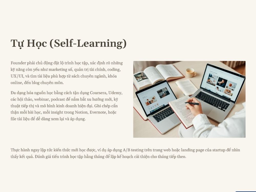 1. Tự học (Self-Learning)