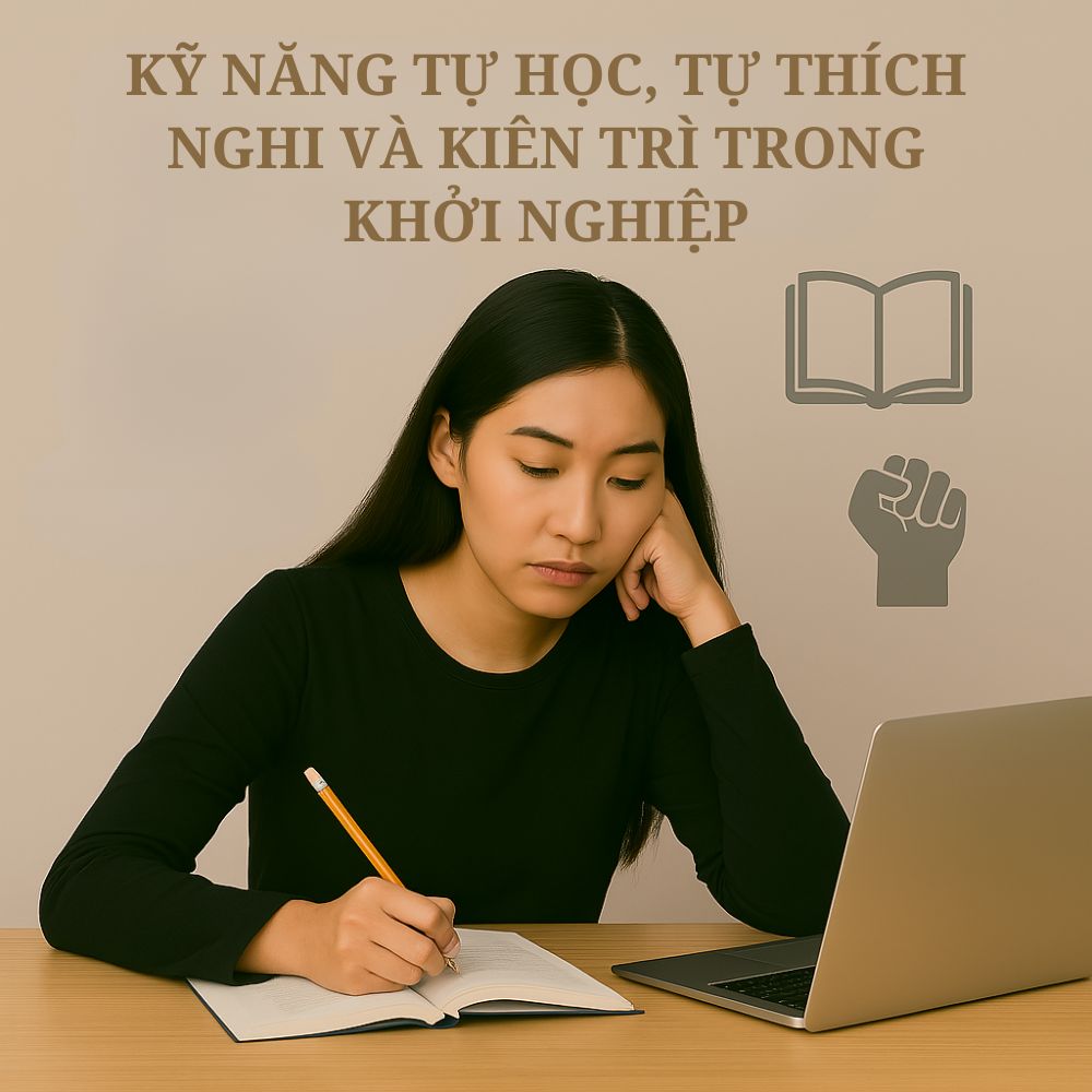 Kỹ Năng Tự Học, Tự Thích Nghi Và Kiên Trì Trong Khởi Nghiệp