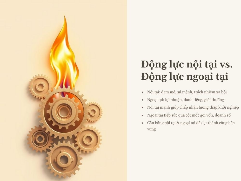 4. Động lực nội tại vs. Động lực ngoại tại