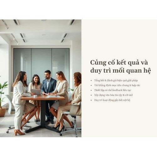 5. Củng cố kết quả và duy trì mối quan hệ