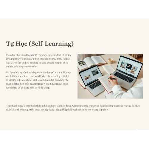 1. Tự học (Self-Learning)