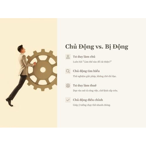 1. Chủ động vs. Bị động