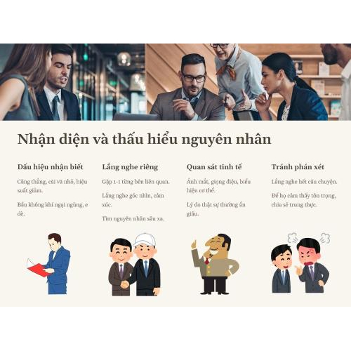 1. Nhận diện và thấu hiểu nguyên nhân