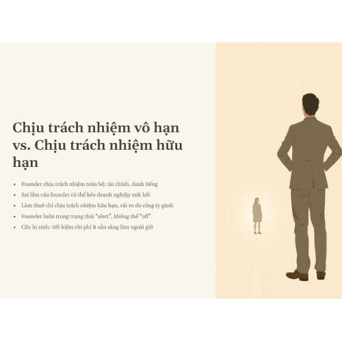 5. Chịu trách nhiệm vô hạn vs. Chịu trách nhiệm hữu hạn